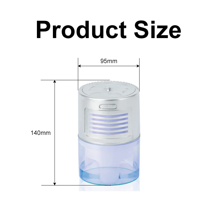 Charging cylindrical air purifier Wholesale smoke purification air purifier