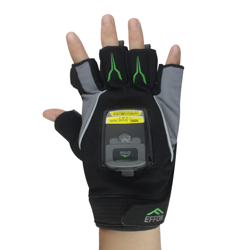 2023 android Wireless Glove Barcode Scanners 1D Laser MS02 bar code reader