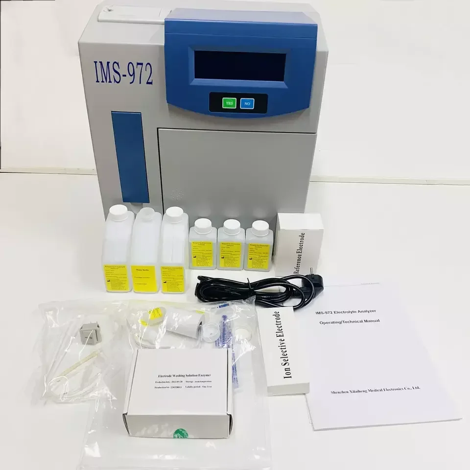 Medical clinic Laboratory HIMS972 Portable Automatic Electrolyte Analyzer Machine