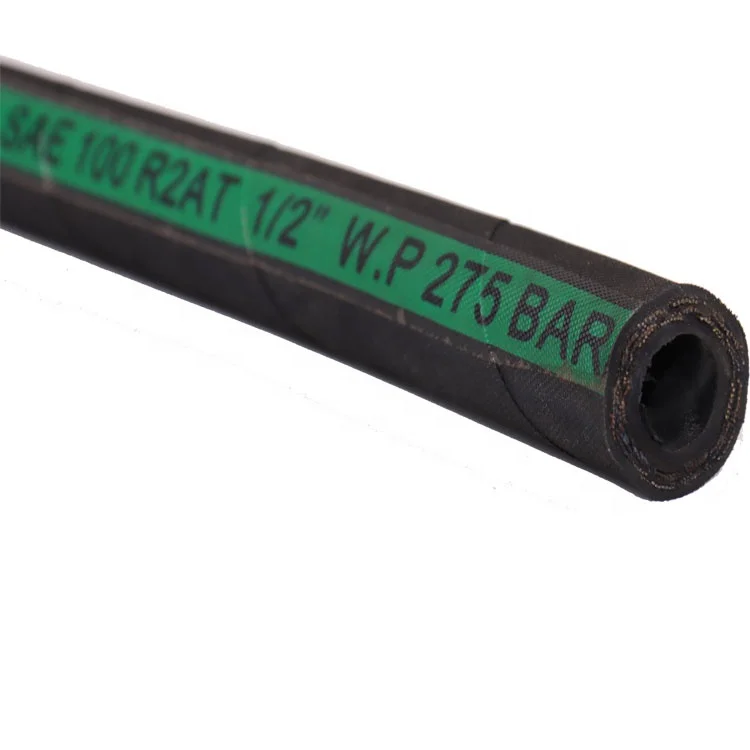 Eco-friendly EN DIN SAE 100 R2AT EN853 2SN hydraulic hose r2at