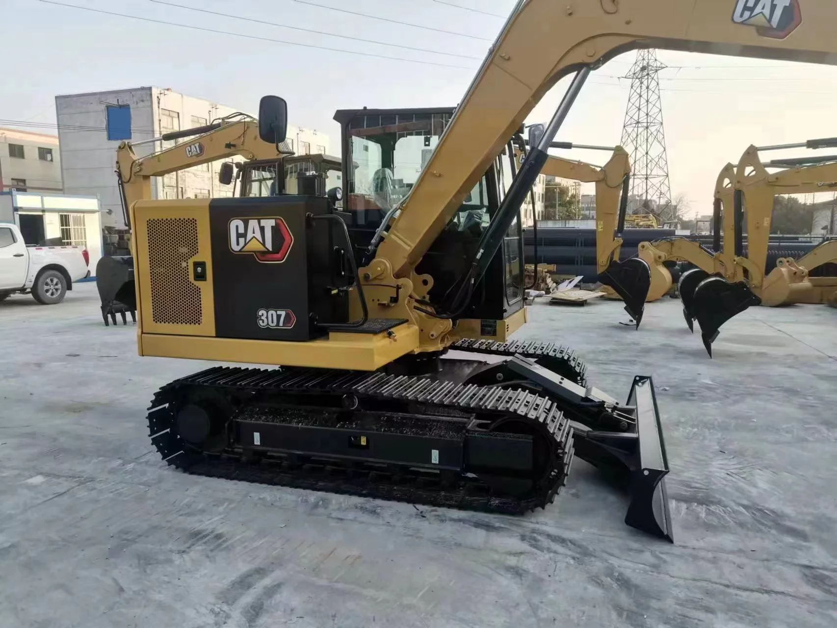 Высокое качество цена скидки новый гусеничный экскаватор 307 заводских продаж