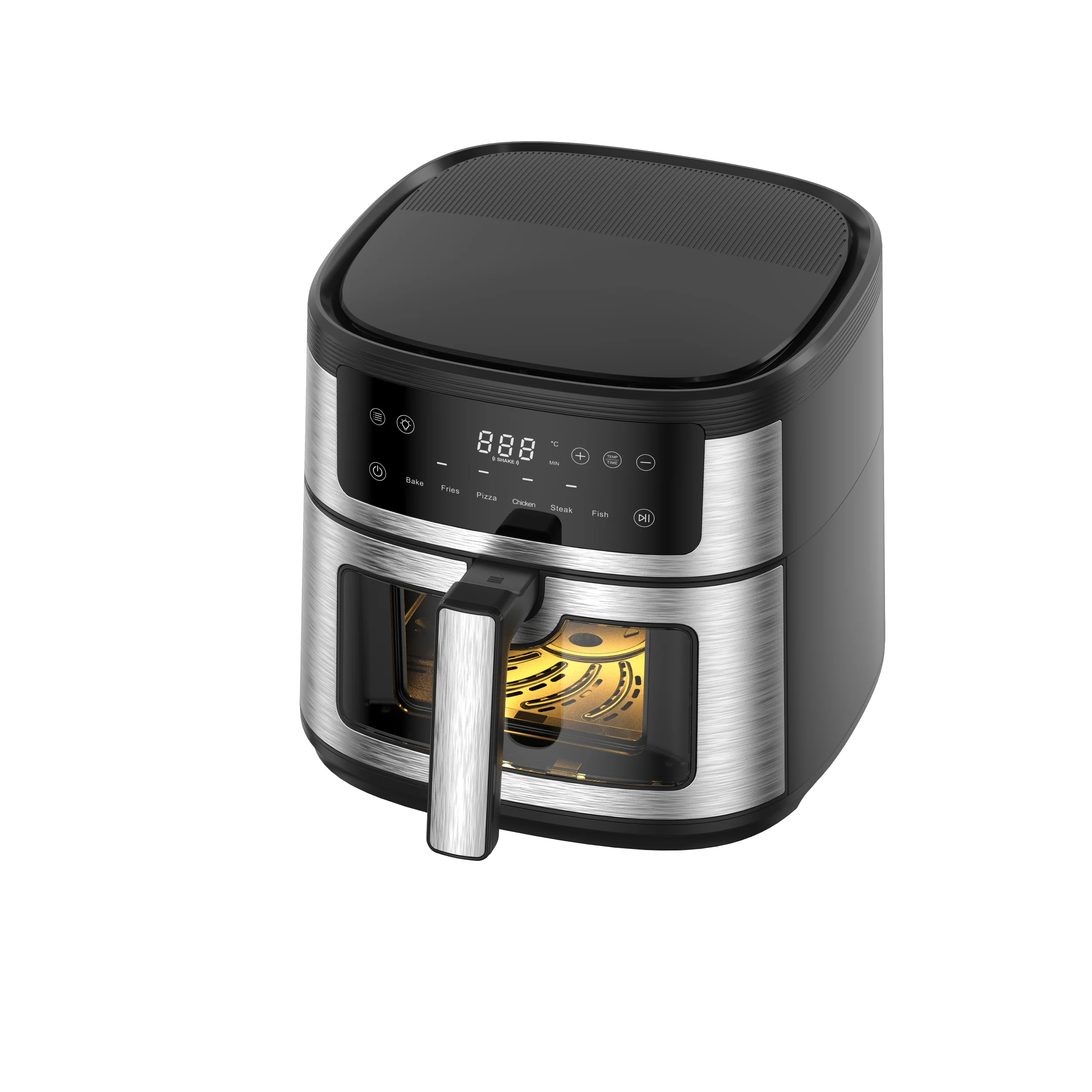 Hot Sale Stainless Steel Commercial Electric Digital Industrial Small Machine Oven Smart Air Fryers