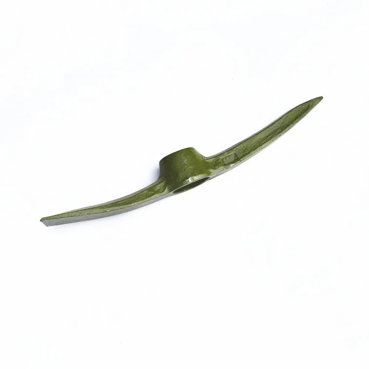 multi-functional cross small pickaxe with 50mn steel double head pick