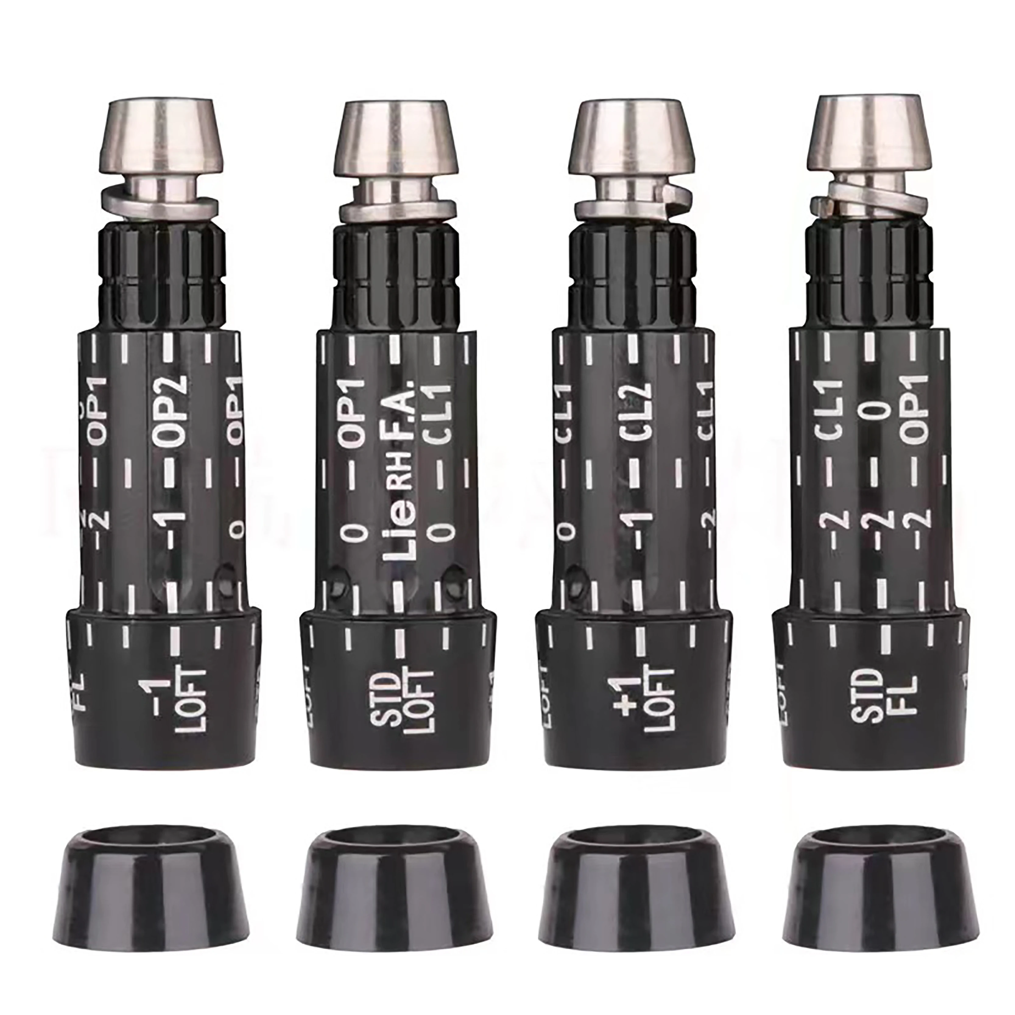 Golf Factory Custom New Black Golf Shaft Adapter SX ZX7.335 Golf Adapter Sleeve For Srixon