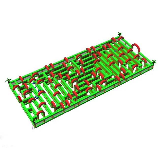 Hot selling halloween durable inflatable laser maze arena tropical inflatable maze inflatable tunnel maze for sale