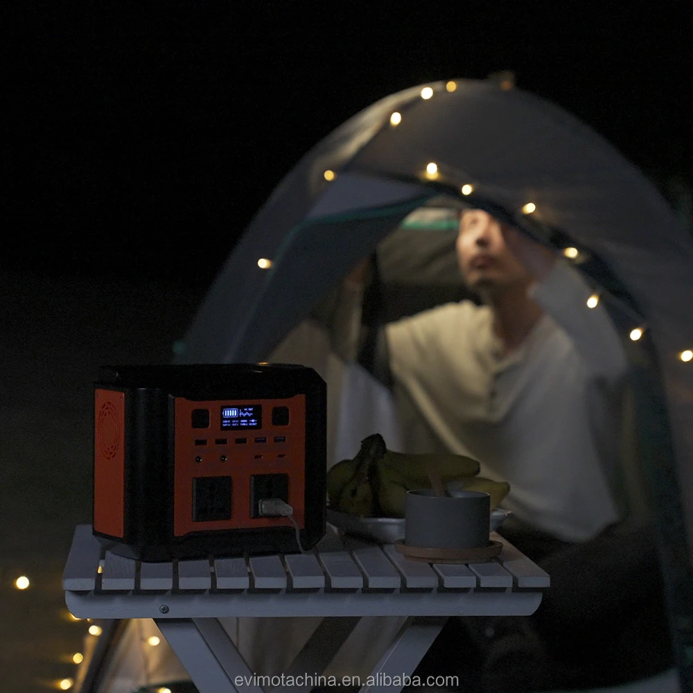 OEM 110v 220v Rechargeable Solar 1000w 500w 300w 200W Solar powered Emergency Generator Portable Power Station