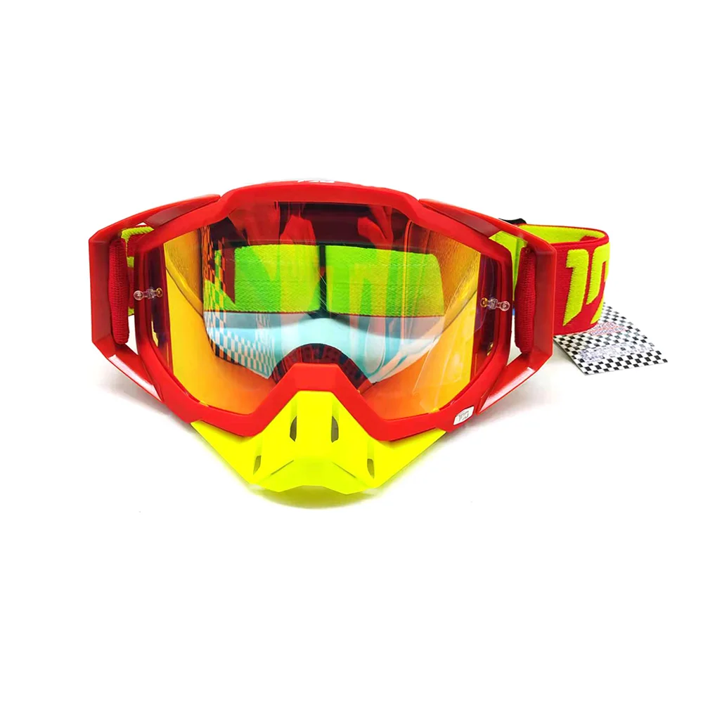 Outdoor Motorcycle Helmet Goggles Cycling MX Off-Road Ski Sport ATV Dirt Bike Racing Custom Glasses for 100 Motocross Goggles