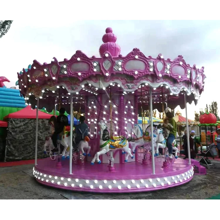 CE Certificated Customized 16 Seats Carousel Ride Merry_Go_Round