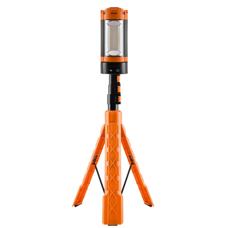 14000 Lumen Work Lights with Stand,Waterproof Outdoor Portable Flood Light,Adjustable Job Site Lighting for Garage Workshop