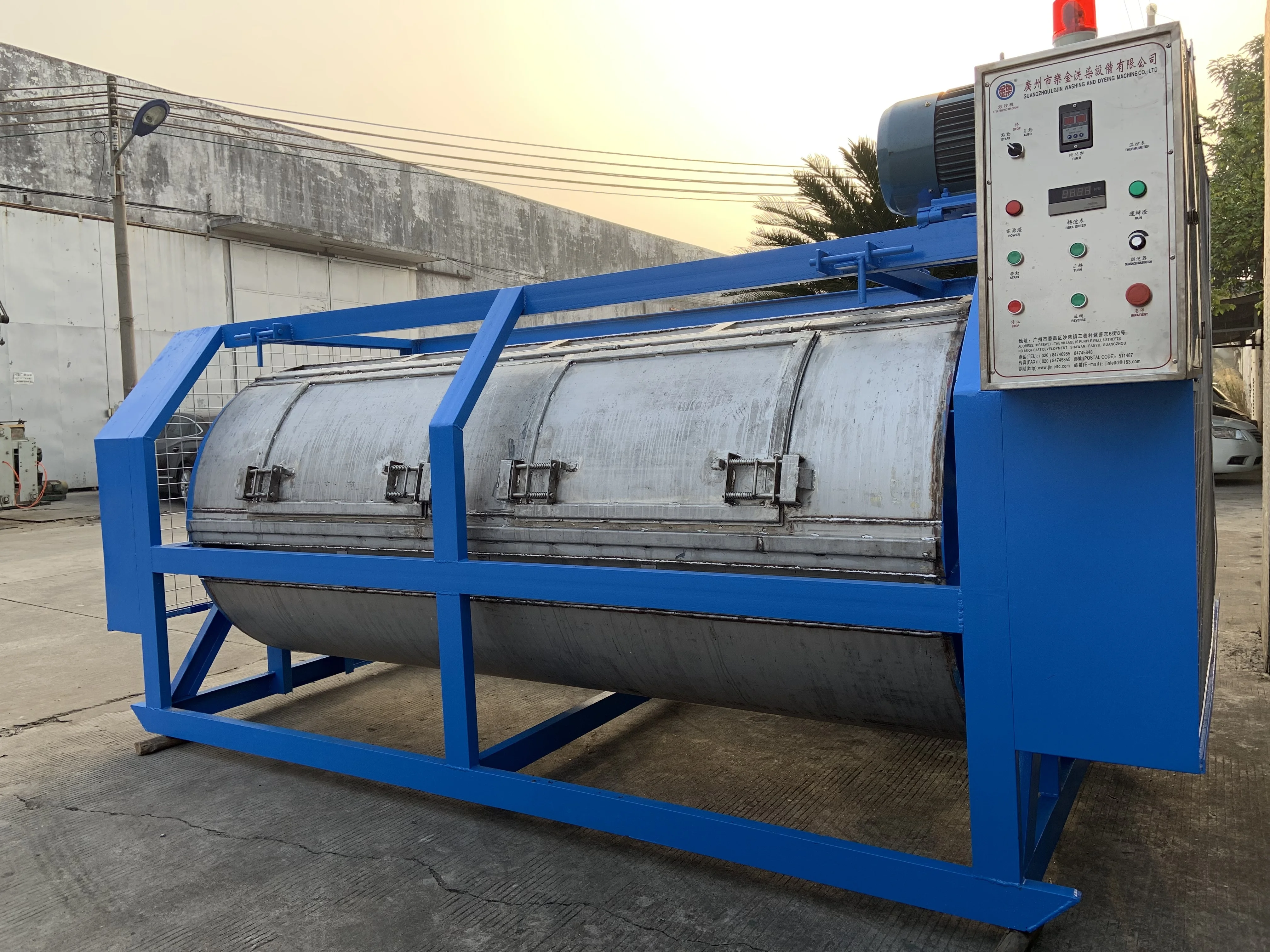 Commercial laundry fashion stone washed jeans machine