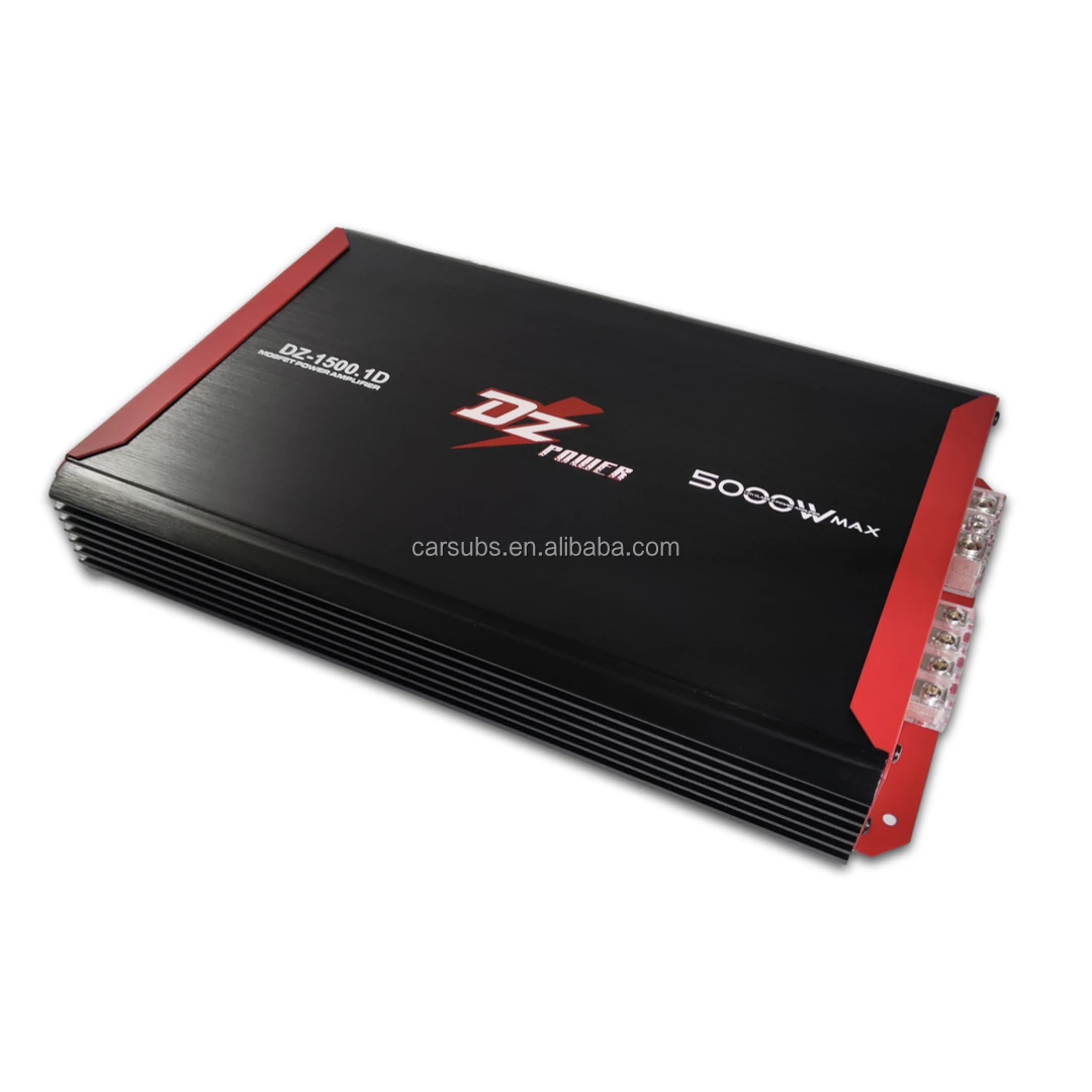 Car SPL Subwoofers Speakers Amplifier RMS 1000W Mono Bass Sub Amplifier Peak 5000W Max 1ohm Class D Car Amplifier Monoblock