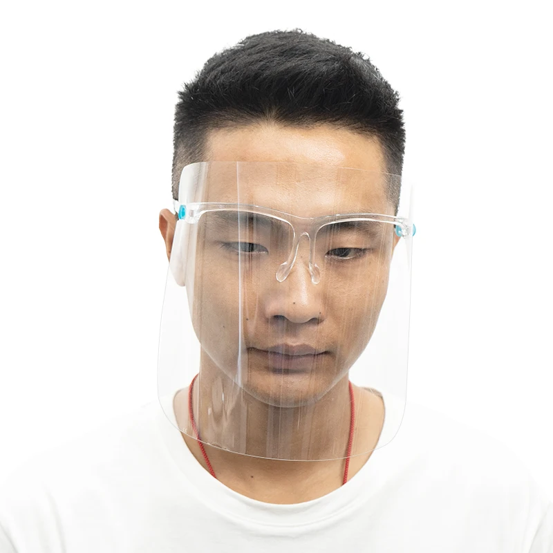 Wholesale Transparen Full Protective Faceshield Plastic Face