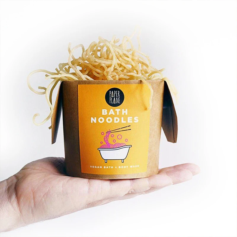 
Novel Designed Products Eye-catching Colorful Soap Noodles 