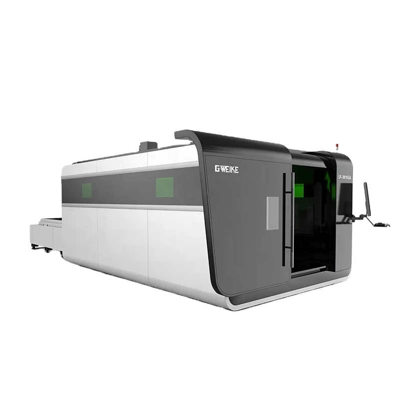 Gweike  LF3015GA 1KW 2KW 3KW 4KW 6KW 2024 hot selling fiber laser cutting machines with exchange table