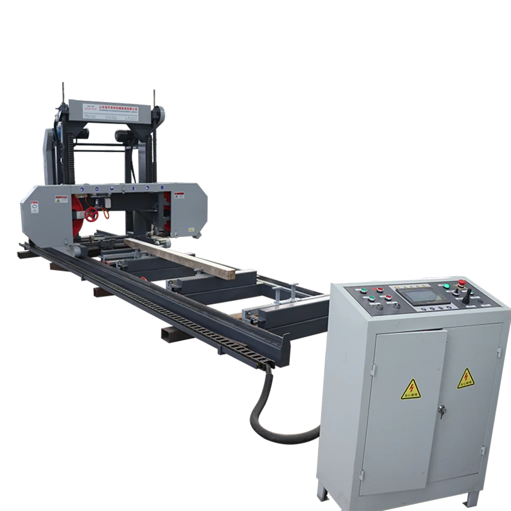 Log Portable Wood Sawmill Band Saw Cutting Machine