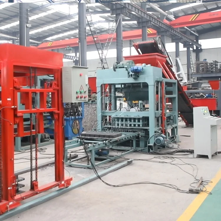 full automatic pavement brick making machine save manpower high output block machine
