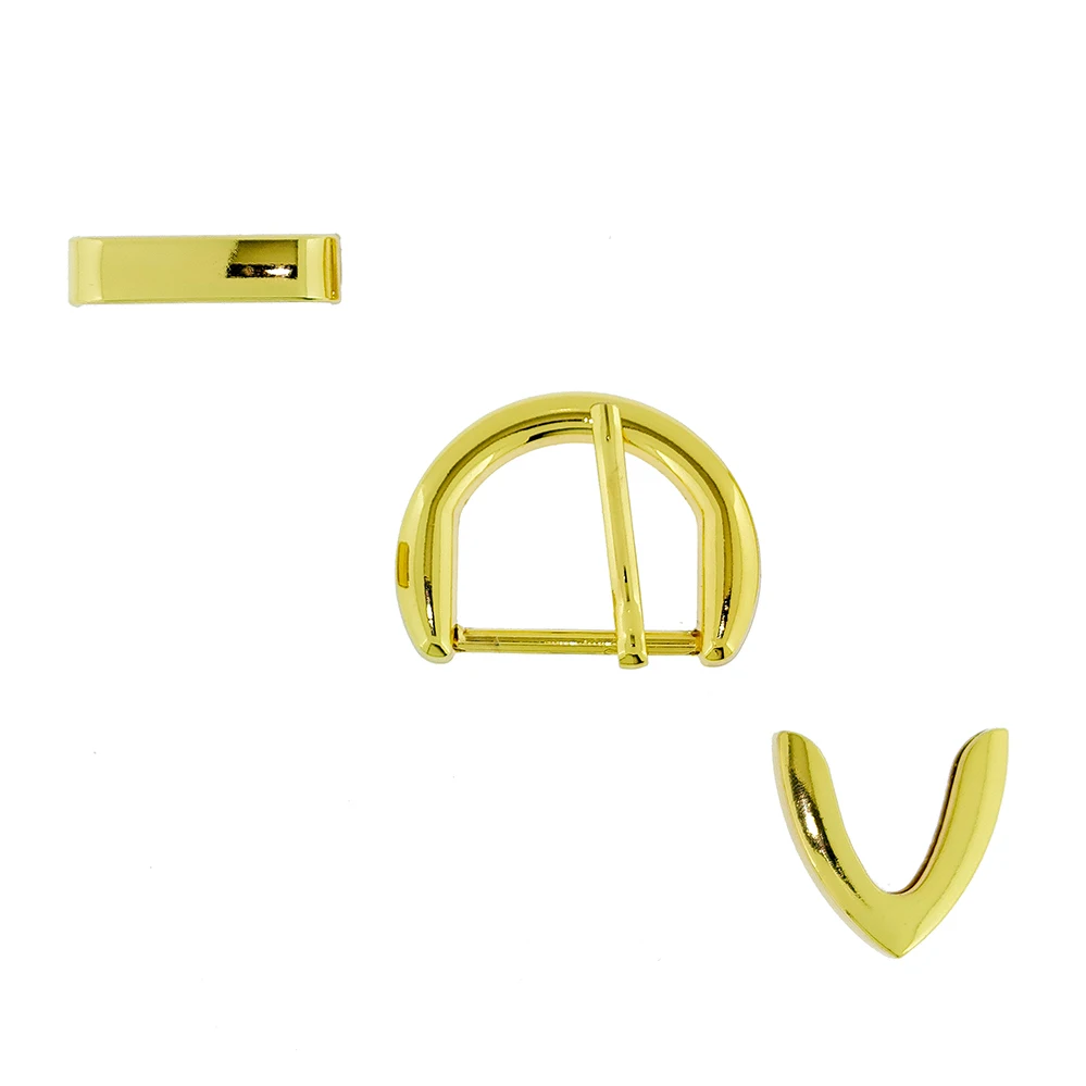 European and American women simple design belt buckle classic design three-piece set
