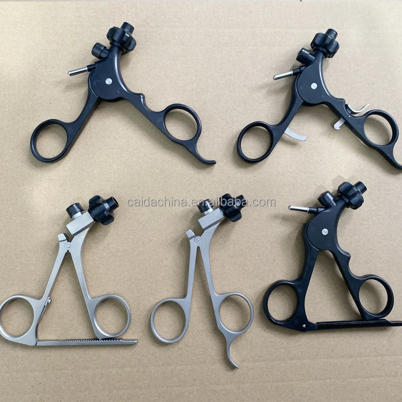 Direct manufacturer laparoscopic instruments OEM medical parts,different type forceps head/ handle