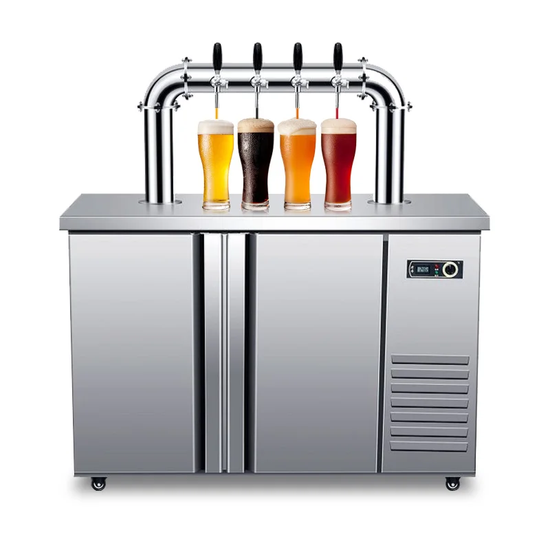 Excellent Quality Convenient Using Foaming Door Beer Keg Cooler Beer Dispenser Beer Kegerator