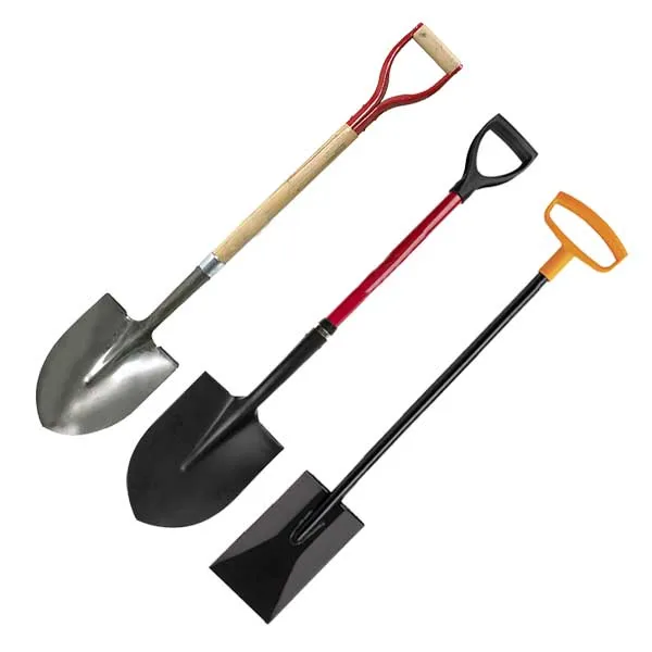 Steel Wooden Handle Shovel Spade 2 Handle Shovel