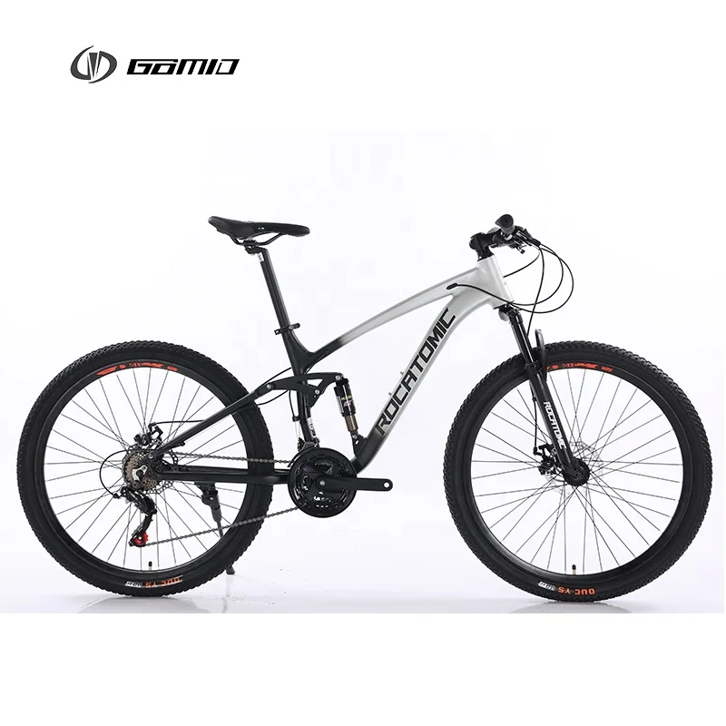 GOMID soft tail mountainbike four link bisiklet full suspension bike Wholesale bicicletas Custom gear cycle alloy Bicycle