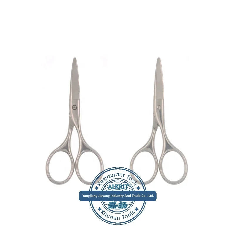 (ALSC-CS001) Professional Grooming Beauty Scissors for Facial Hair Removal Cuticle, Eyebrows, Hair, Eyelashes, Nose, Moustache