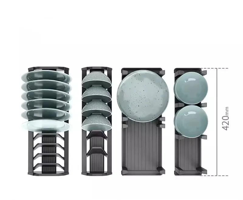 Goldmine Kitchen Drawer Plate Rack Drawer Divider And Plate organizers