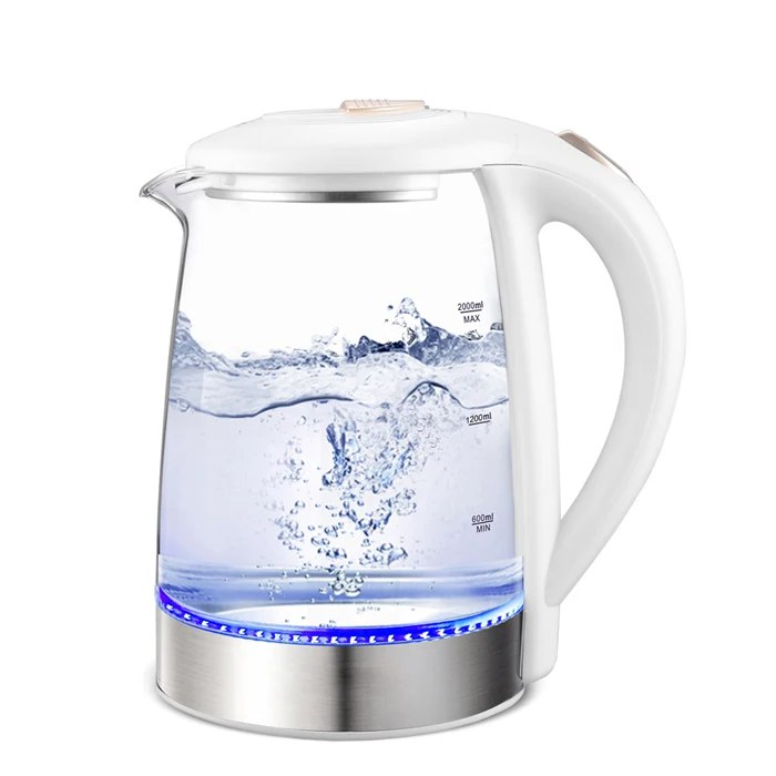 
 2 л новое поступление защита от перегрева высокое боросиликатное стекло самовар для чая кофе  