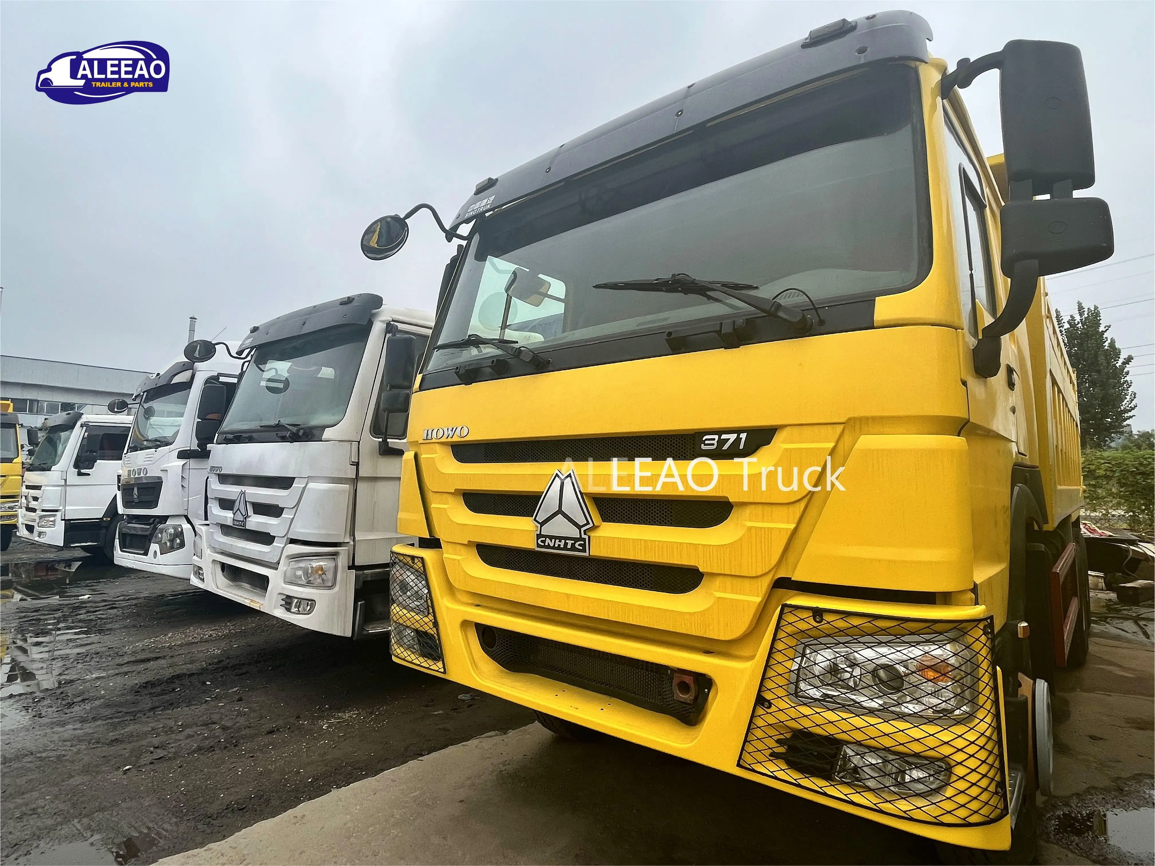 Sinotruk howo 371hp 20cubic tipper trucks Diesel 6x4 371hp 336hp howo dump tipper truck for sale