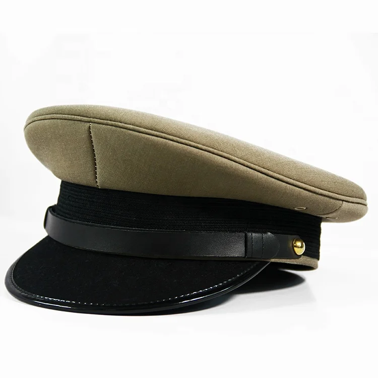Wholesale customized military cap  custom peaked cap polit cap