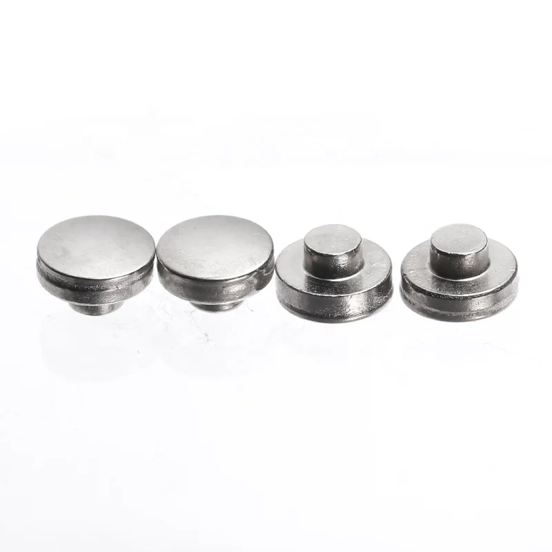 Electrical tungsten contact Fe Ni tungsten contact rivets Electr contact for medium and high voltage devices