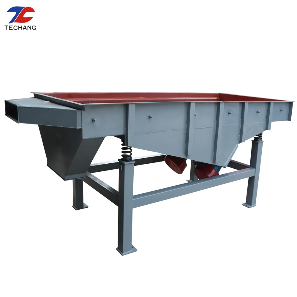 Linear Vibrating Screen Sifter For Frozen Fruit Cubes