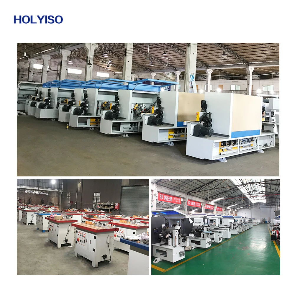 HOLYISO KIE-468F Pneumatic Automatic Edge Banding Machine Wood Machine Edge Banding Machinery Wooden Automatic Edgebander