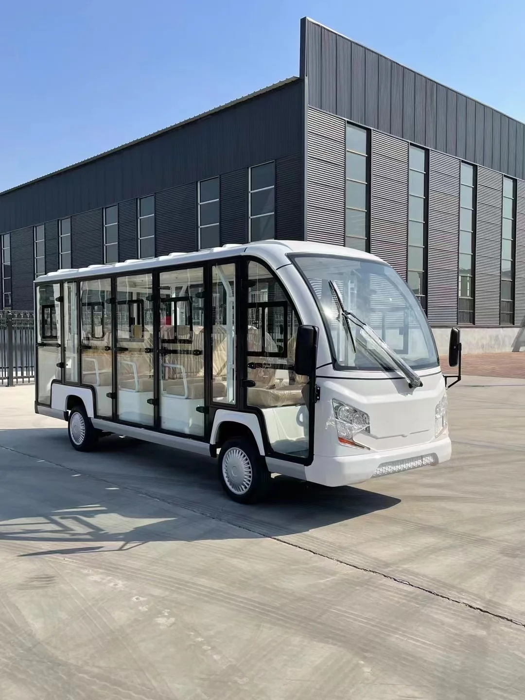 Лидер продаж мини-автобус на солнечной батарее экскурсионный автомобиль 14 мест Электрический автобус с дверью маршрутный