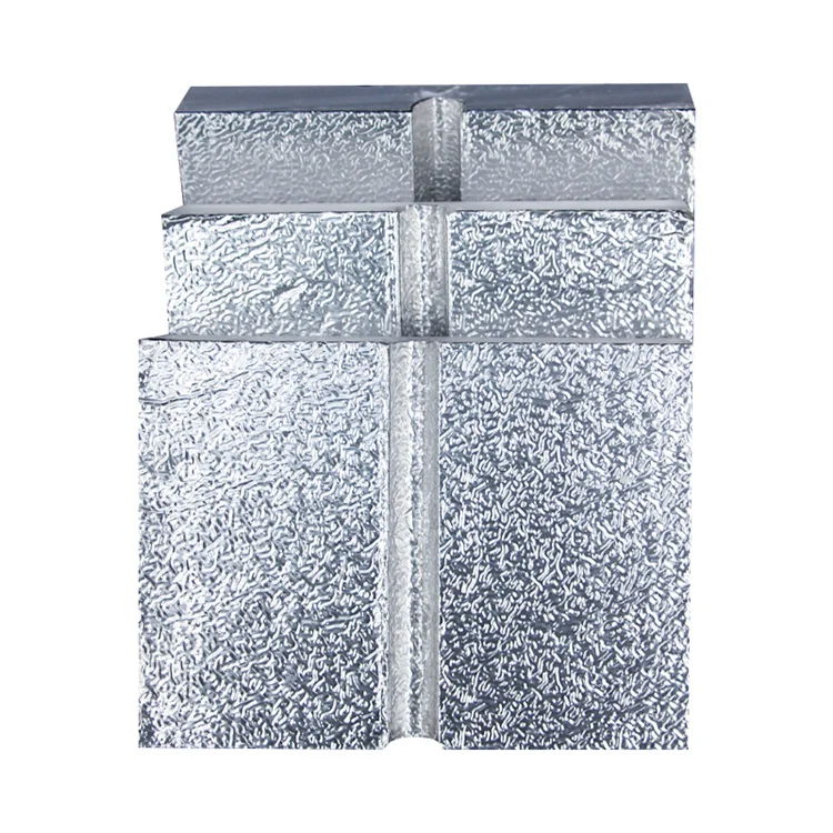 Grooved XPS foam board with Aluminium Foil for Underfloor heating cooling system Quick-Installation under floor heating plate