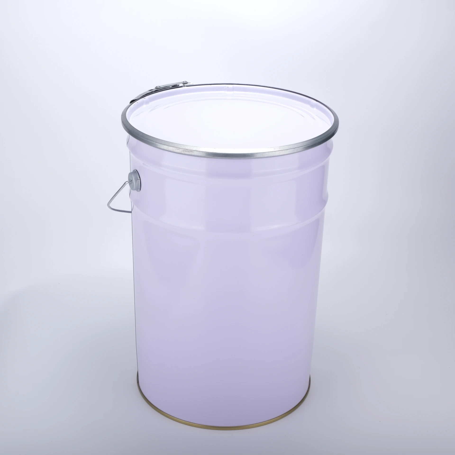 20l Tin Pail/bucket/barrel/drum/container With Lock Ring Lid