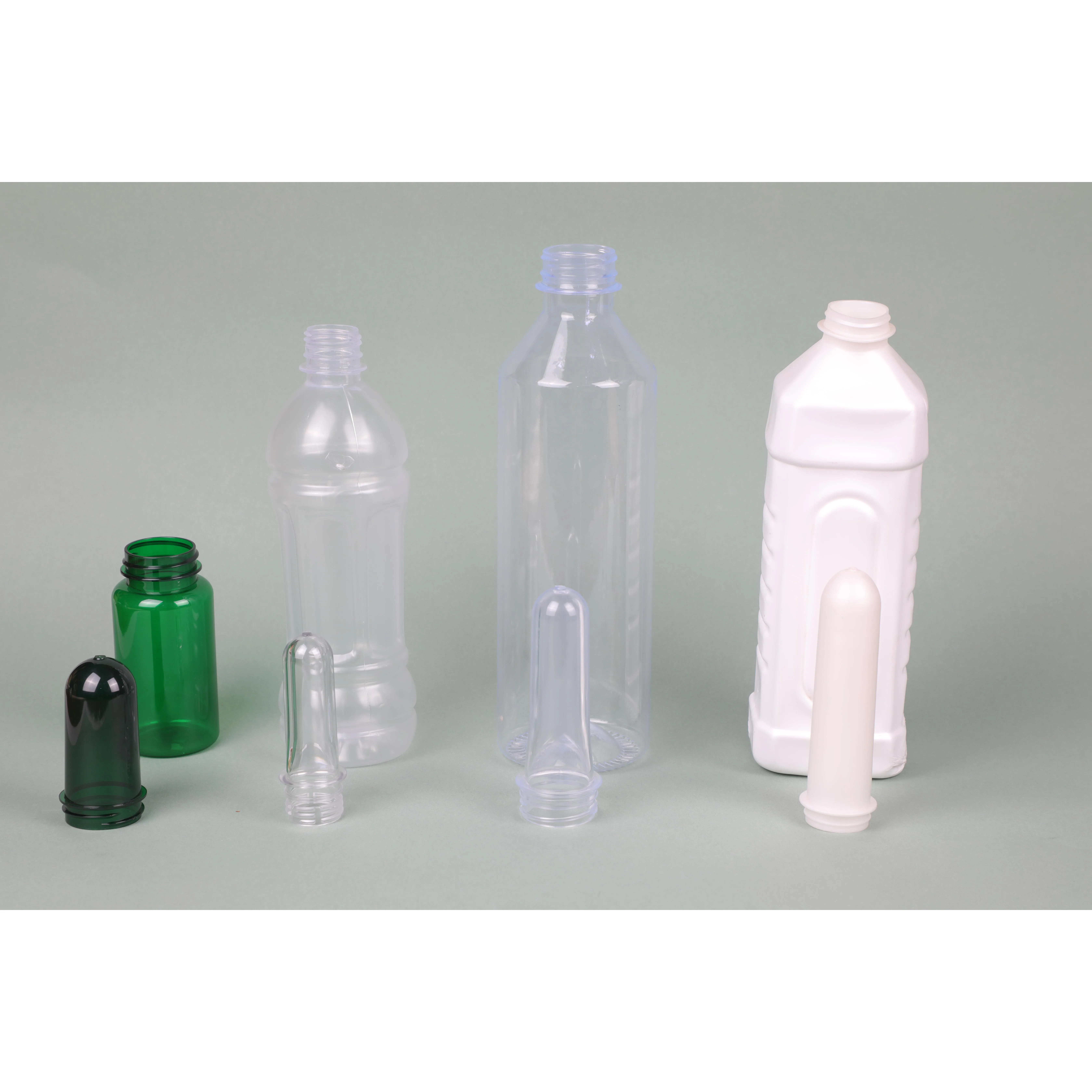 Factory Outlet Small PLA Preform Biodegradable and Aluminum Foil Printed Empty Bottle Package for Beverages