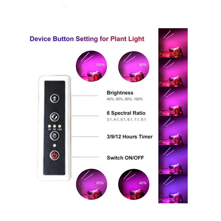 12W per meter led strip 60W full spectrum indoor led plant growth lamp light with hanging wire