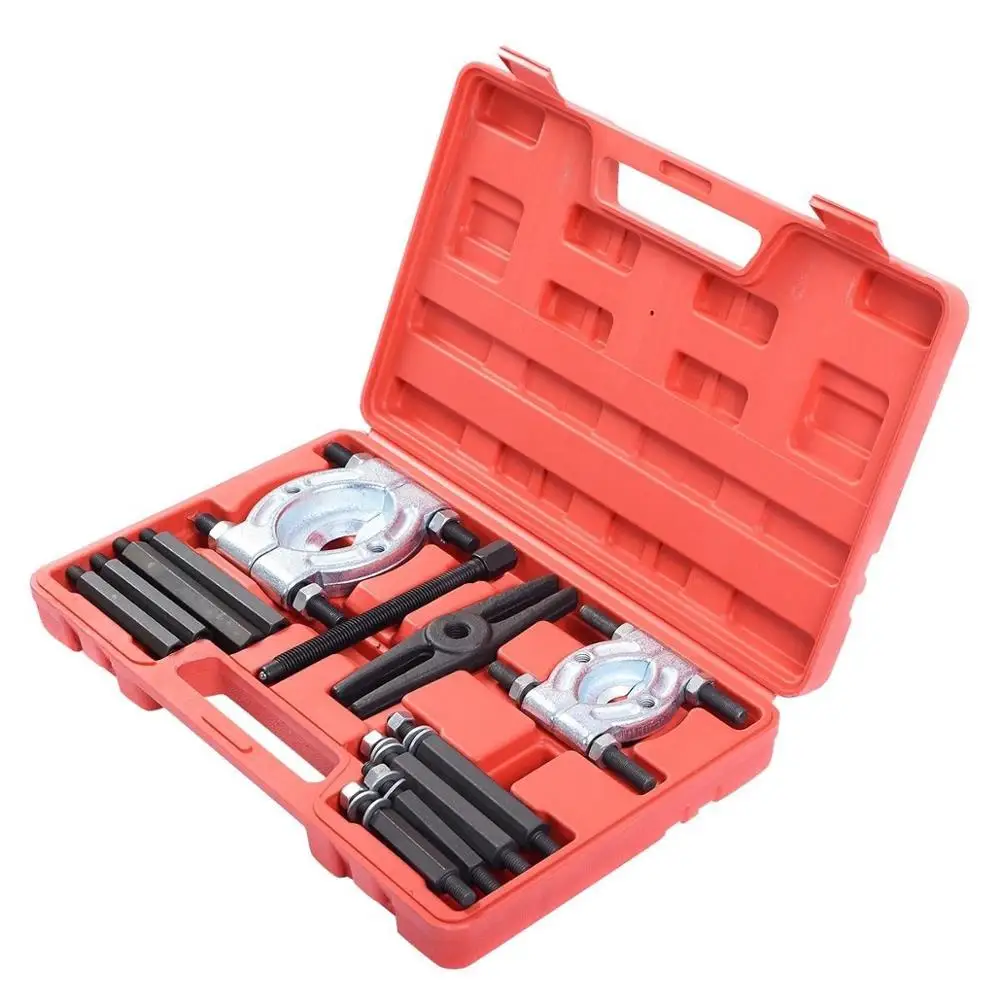wholesale auto tools 12pcs bearing separator and puller set for outer bearing