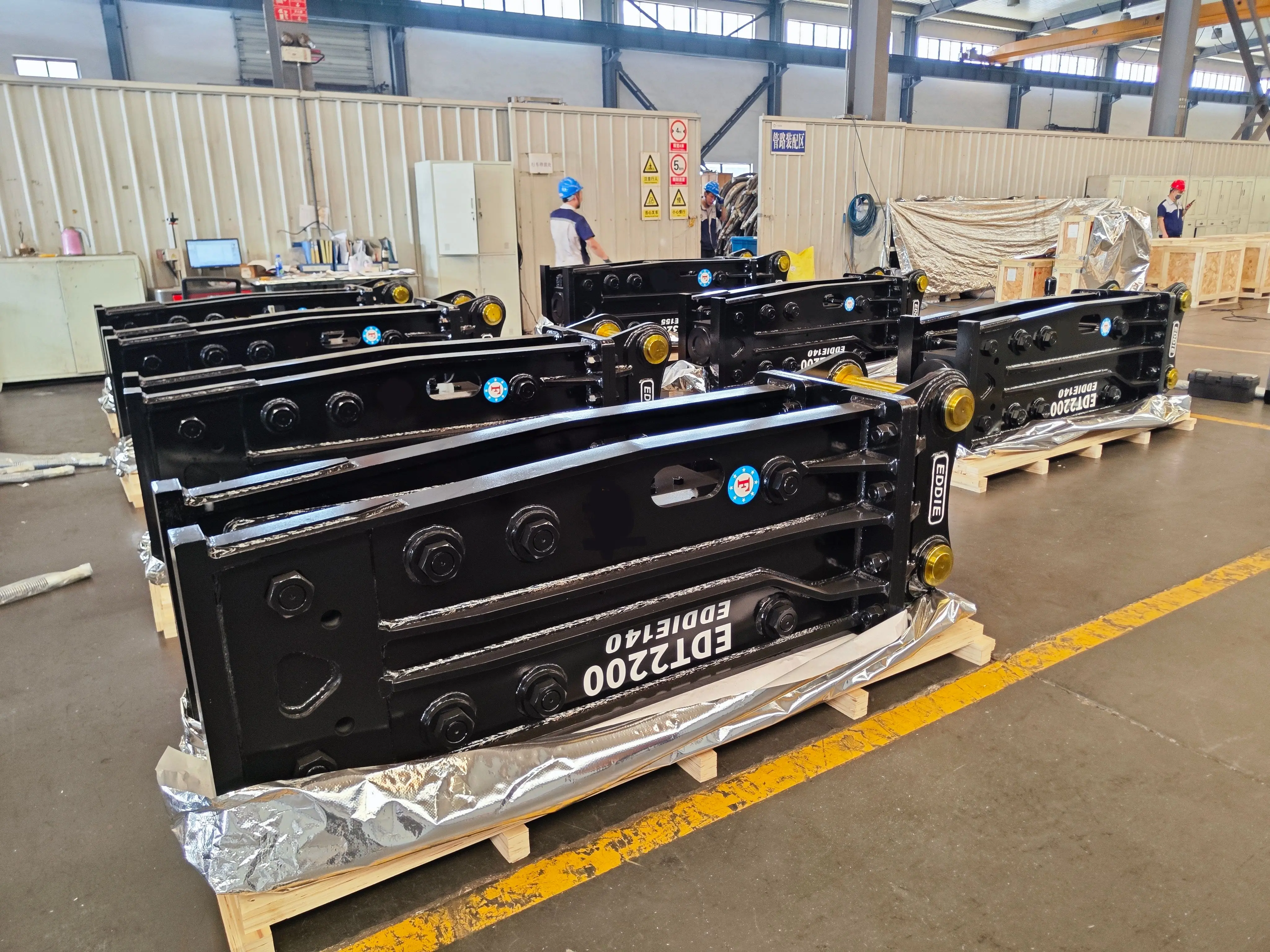 EDDIE EDT2200 Hydraulic Breaker Excavator Attachments New Rock Breaker Chisel for Construction Low Price