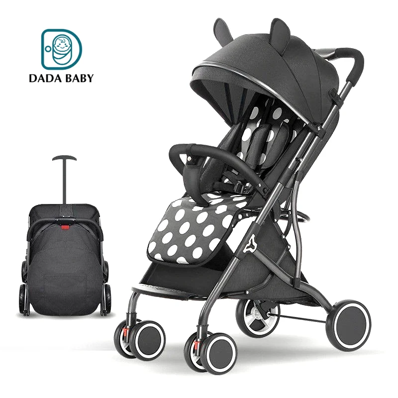 Customized Baby Stroller Up to 25 Kg Available V6-1 Pram Lightweight One Click Collection Foldable Strollers