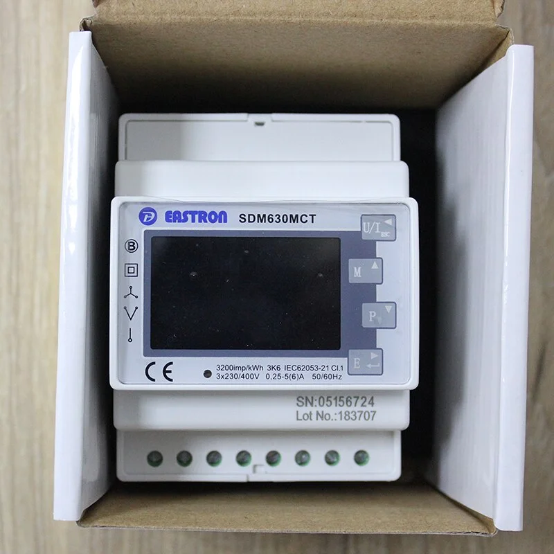Eastron SDM630MCT Электрический счетчик модель PV Солнечной системы умный электроэнергии