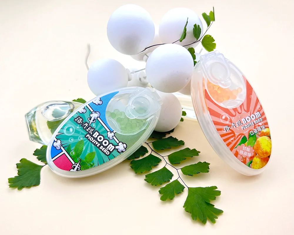 Fast Refresh portable cigarette plastic pop beads capsule box cigarette pop beads