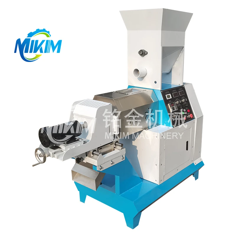 Complete floating fish feed machine fish food extruder for fish feed