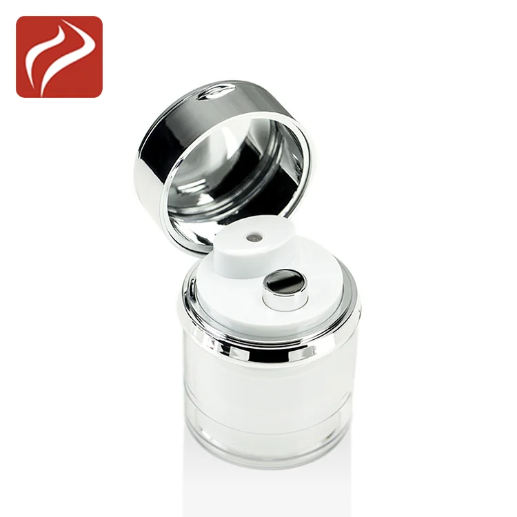 Unique 60g Plastic Packaging Cosmetic Double Airless Cream Jar for Skin Care