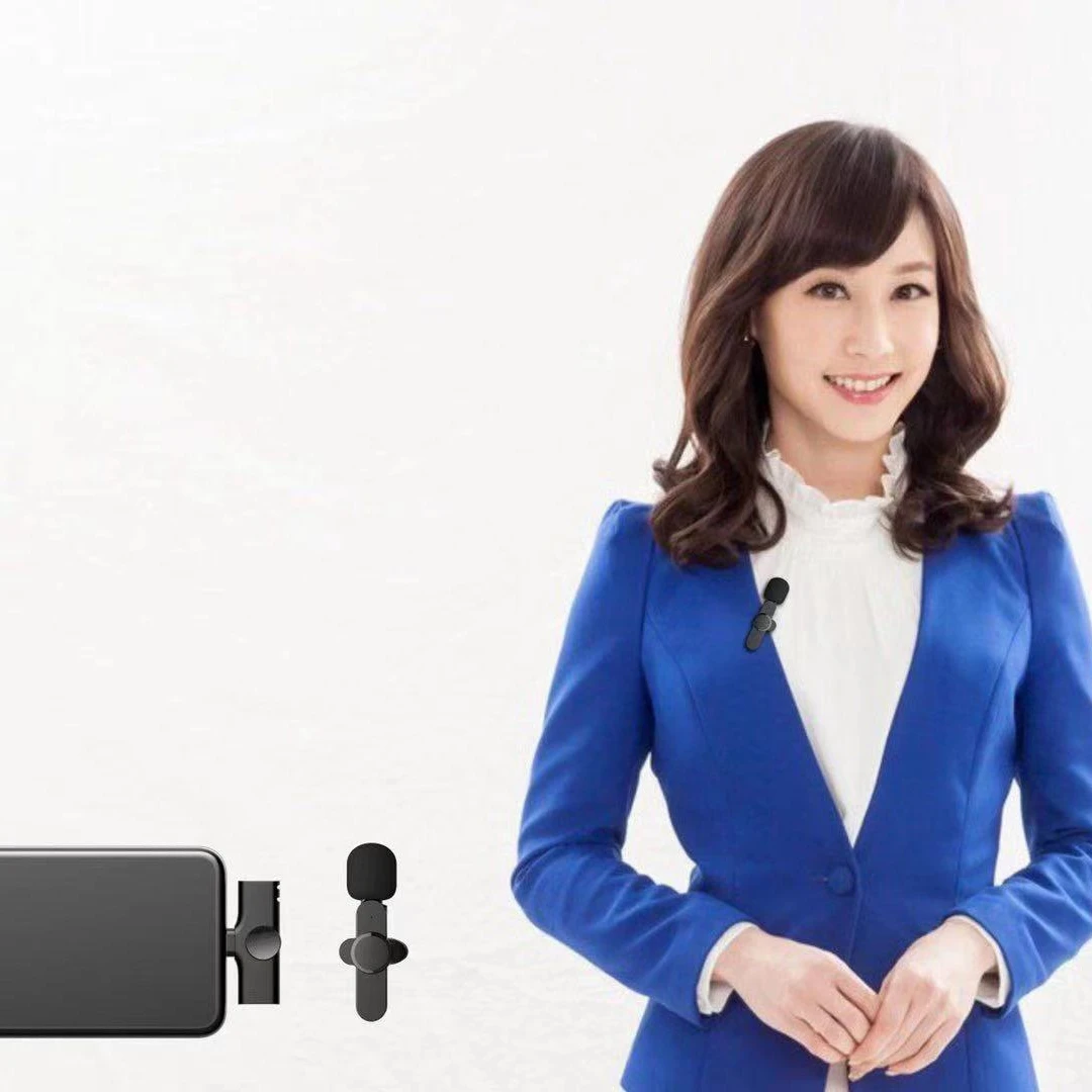 Small and portable wireless microphone for karaoke for conference calls codeless microphone wireless