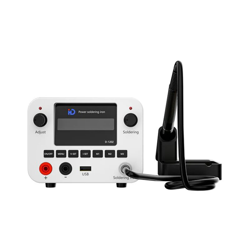 Intelligent Switching Power Supply Soldering Iron 2 in 1 Solder Station With T12 Soldering Iron and Adjustable Temperature