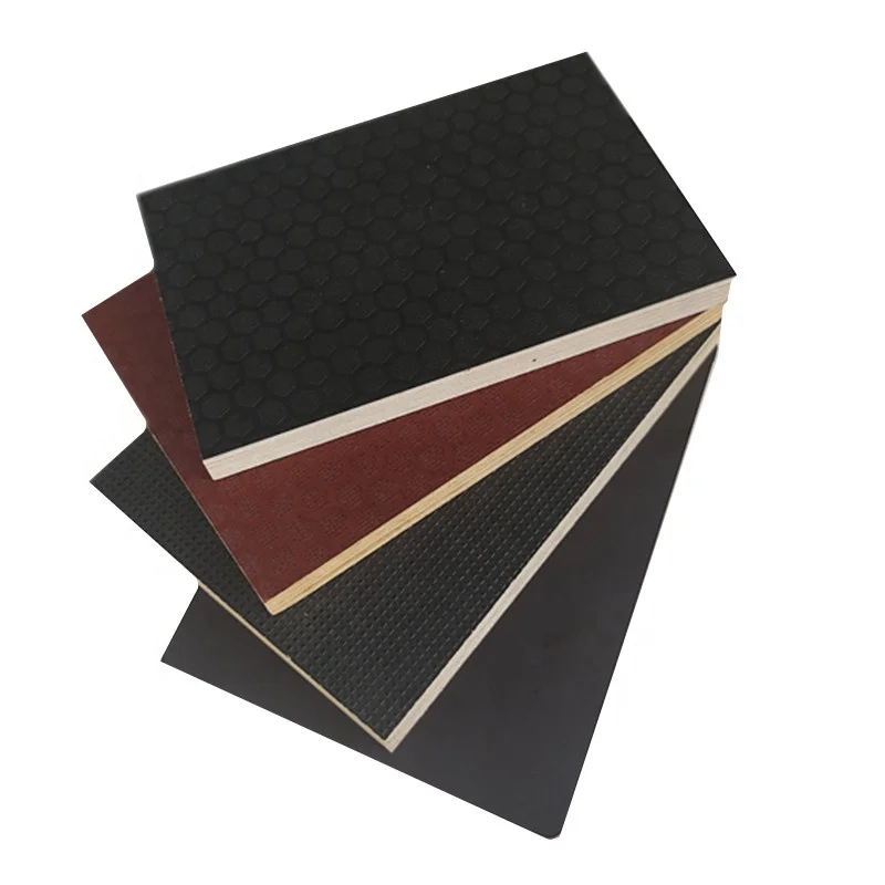 4x8 phenolic film faced plywood sheet 16mm 18mm 20mm waterproof anti-slip film faced plywood flooring