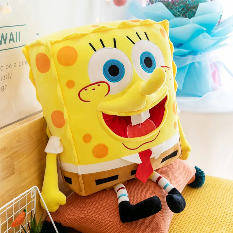 HL Wholesale Bob the Square Pants and Patrick Star Plush Toys Stuffed Animals Sponges Baby Pillows Giftable Squishy Dolls