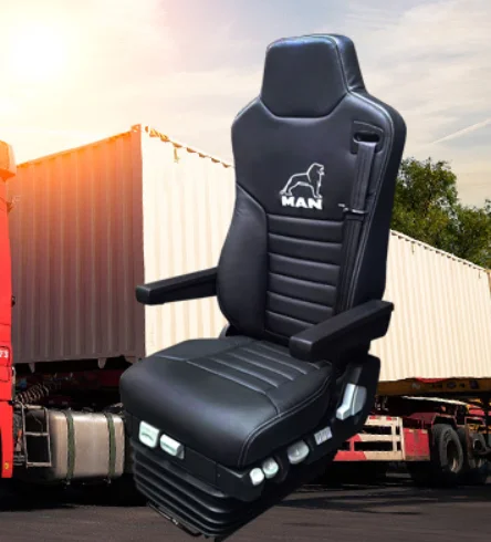 Top quality Driver Seating Luxury Pneumatic Suspension seat for Heavy Duty Truck/ Train/Yacht